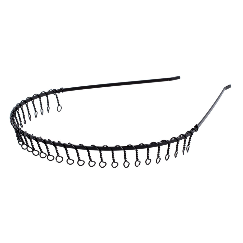 Tlily Sport Mens Metal Football Running Hair Headband Hairband