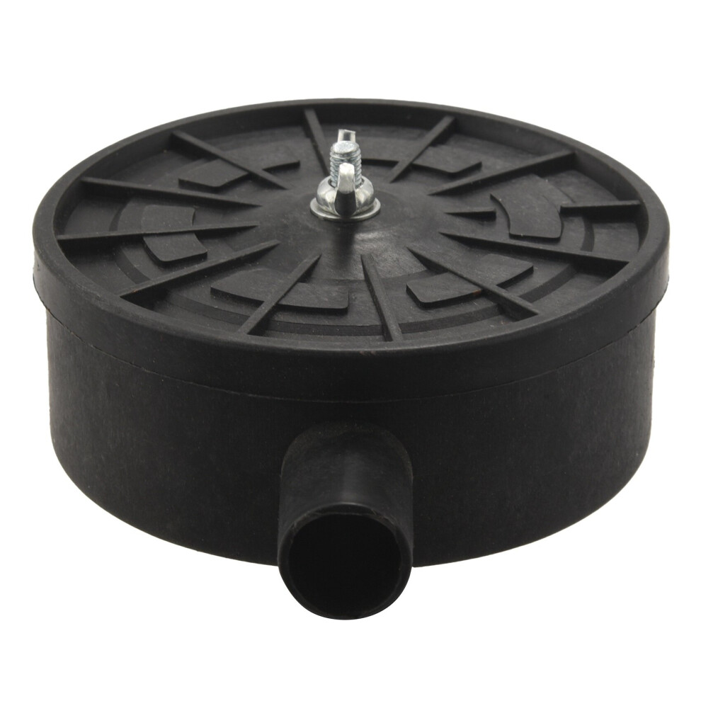 1/2" Pt Male Thread Black Plastic 10Cm Dia Filter For Air Compressor 4762381720811