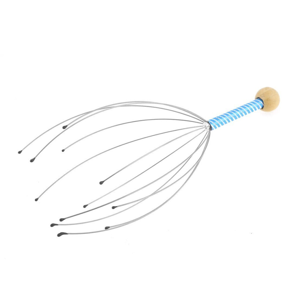 Metal Finger Neck Scalp Head Stress Massage Massager