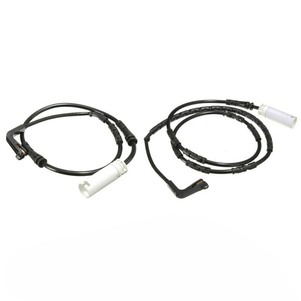 Front & Rear Brake Pad Sensor For E90 E91 E92 E93 1 3-Series 34356762252 Black 4761978906041