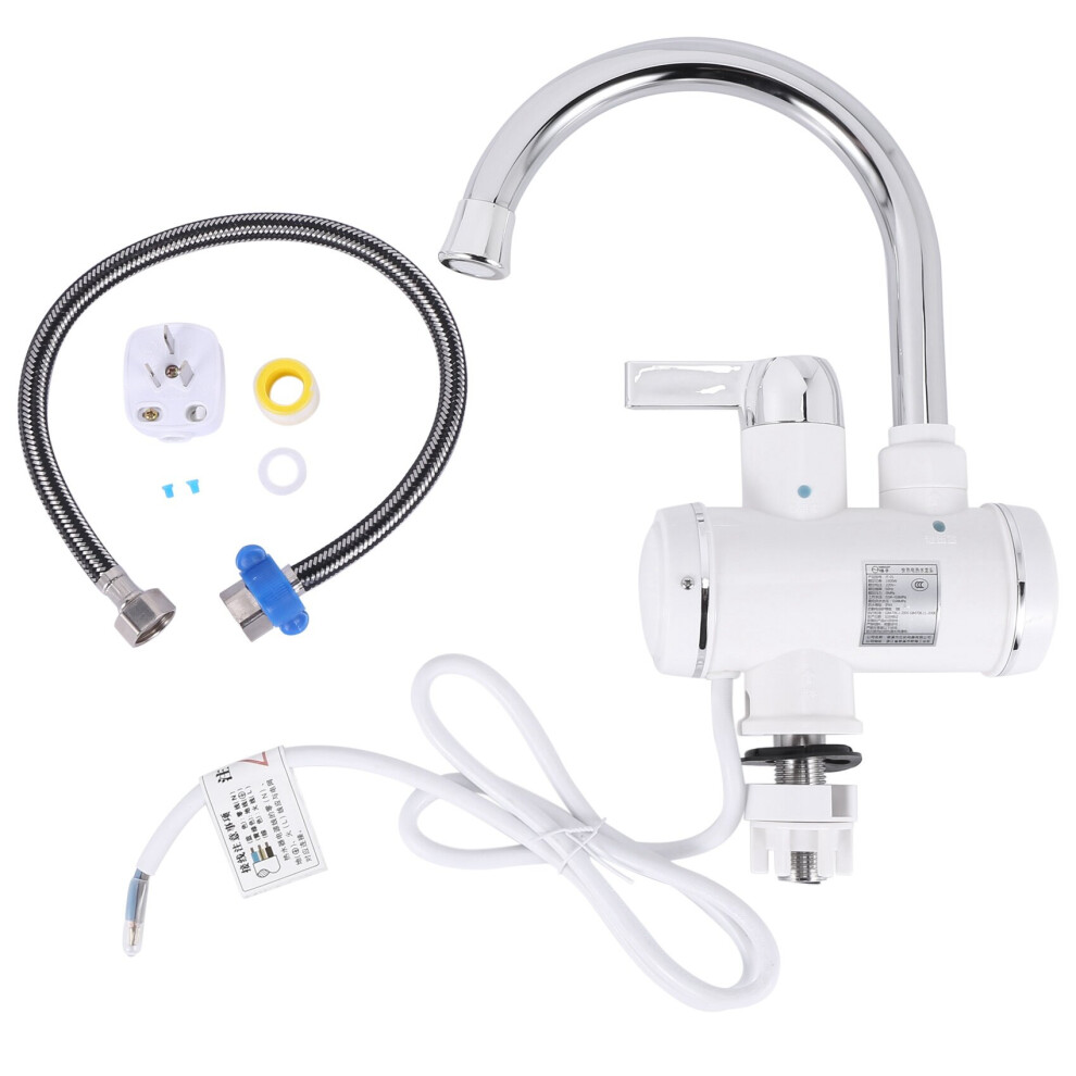 Robinet électrique 220 V Chauffe-eau instantané pour la maison, la salle de bain et la cuisine 3000 W