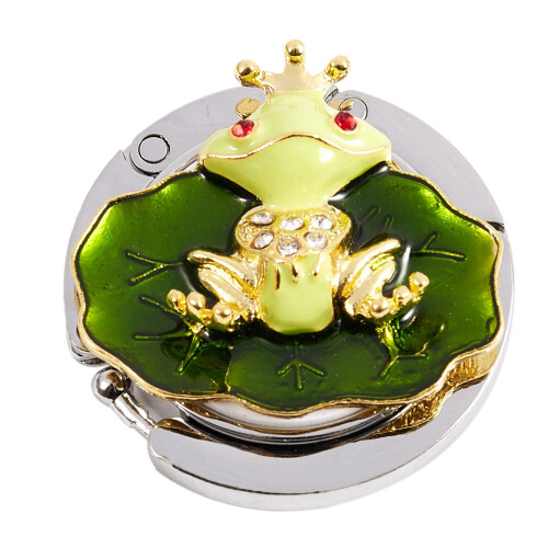 Cute Green Purse Bag Hanger Hook Holder 1