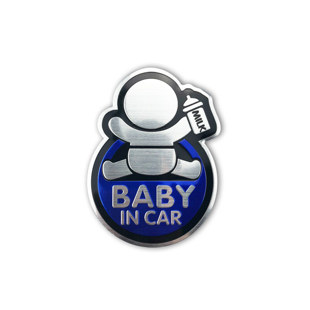 Autocollant bébé dans la voiture Autocollant en aluminium pour voiture Fabia A