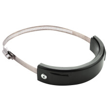 Accessoires de moto Protecteur d'échappement Peut couvrir Ajustement universel 100 mm-160 mm Échappement ovale pour Yzf
