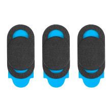 3pcs Plastic Camera Stickers Notebook PC Tablet PC Mobile Anti-Hacker Peeping Protection Privacy Cover black