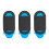 3pcs Plastic Camera Stickers Notebook PC Tablet PC Mobile Anti-Hacker Peeping Protection Privacy Cover black 1