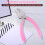 Handheld Staple Remover Opener Spring-loaded Staple Puller for Office School Home Use (Pink) 2