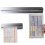 Porte-tickets de restaurant à onglets, bloc-notes de commande mural pour commandes de nourriture, porte-reçus 30 cm 3