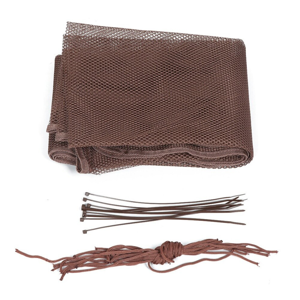 Kids Stairs Safety Net Netting Protection Rail Balcony Stair Fence Balcony Baby Fence Stair Net Decoration-Coffee Color-image-OPC-PBPQG6B-NEW