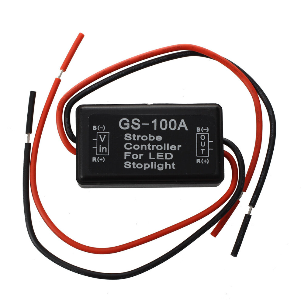 Flash Strobe Controller Flasher Module For Led Brake Tail Stop 12-16V Light 4762381747245