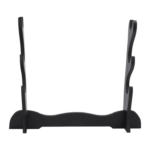 3Tier Samurai Sword Katana Holder Stand Bracket Rack Display Musta