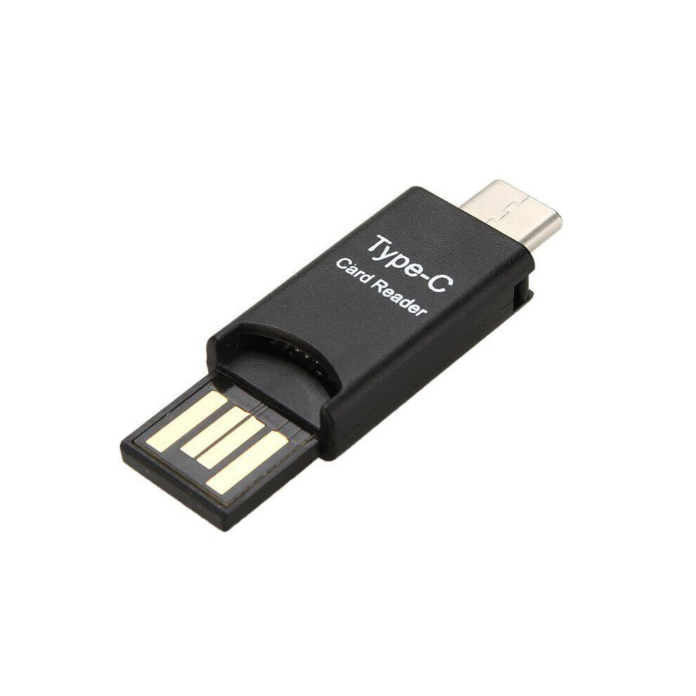 Usb 3.1 Type C Usb-C To -Sd Tf Card Reader Adapter For Pc Cellphone 4762381743865