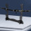 3Tier Samurai Sword Katana Holder Stand Bracket Rack Display Musta 3