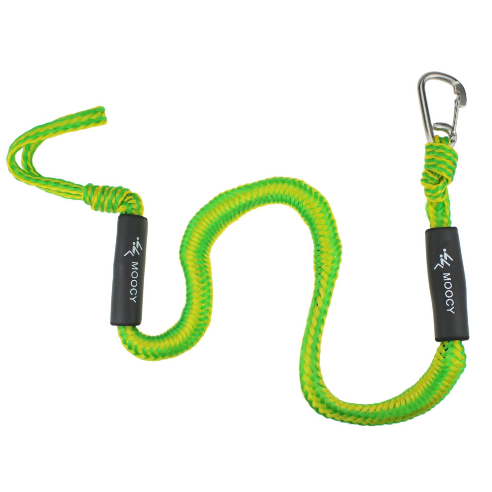 Boat Bungee Dock Line with Hook Bungee Cords Docking Rope Mooring Rope for Boats Pontoon Jet Waverunner Kayak