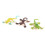 Gecko small plastic lizard Simulation reality decoration Children's toys 12 pcs 2