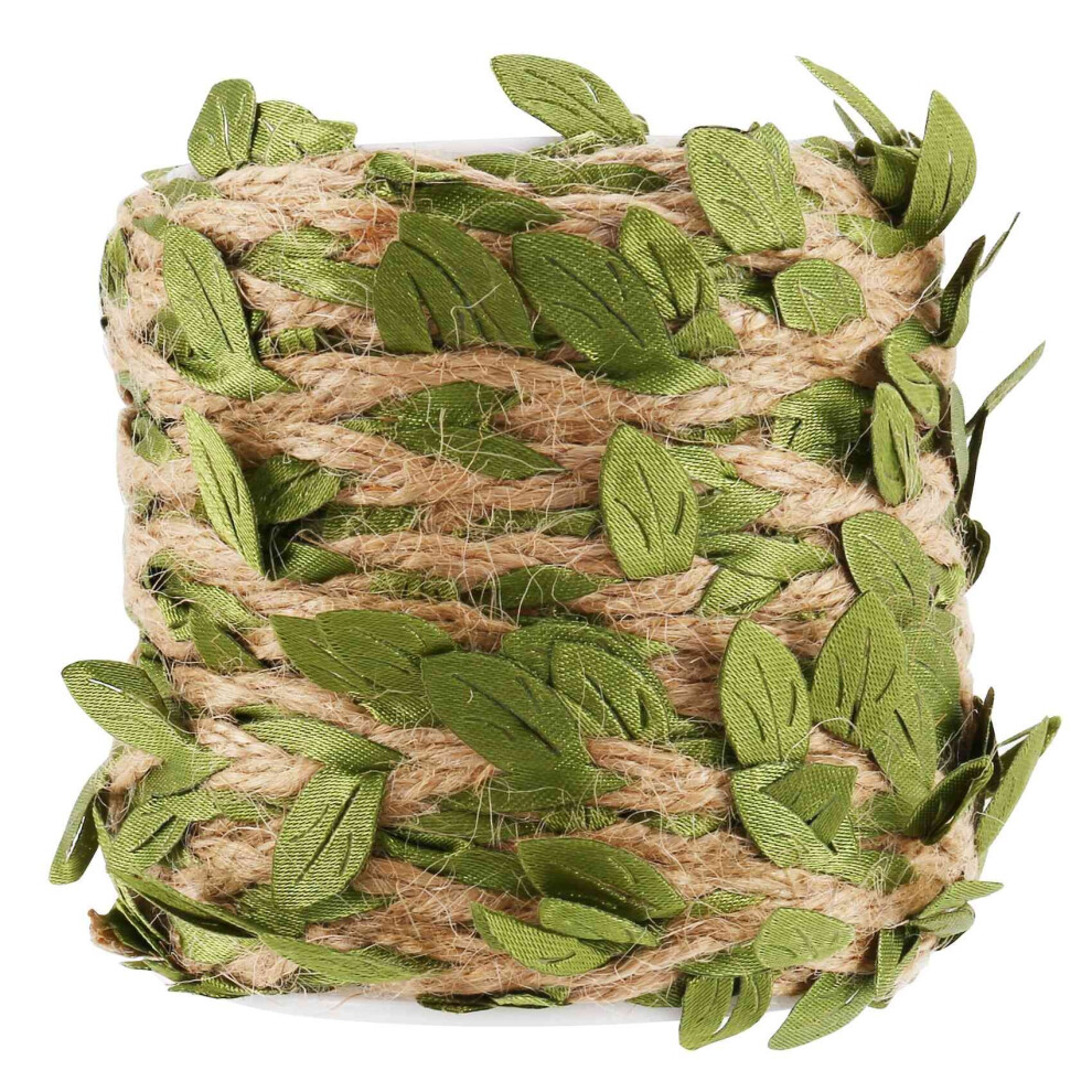 Guirlande de feuilles artificielles - 20 m - Décorations de jardin en feuillage artificiel rustique pour jardin ou mariage
