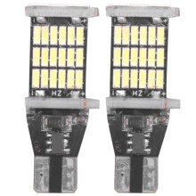 2x T15 W16W 45 SMD 4014 LED Ampoules de feu de recul pour voiture 6000K Blanc