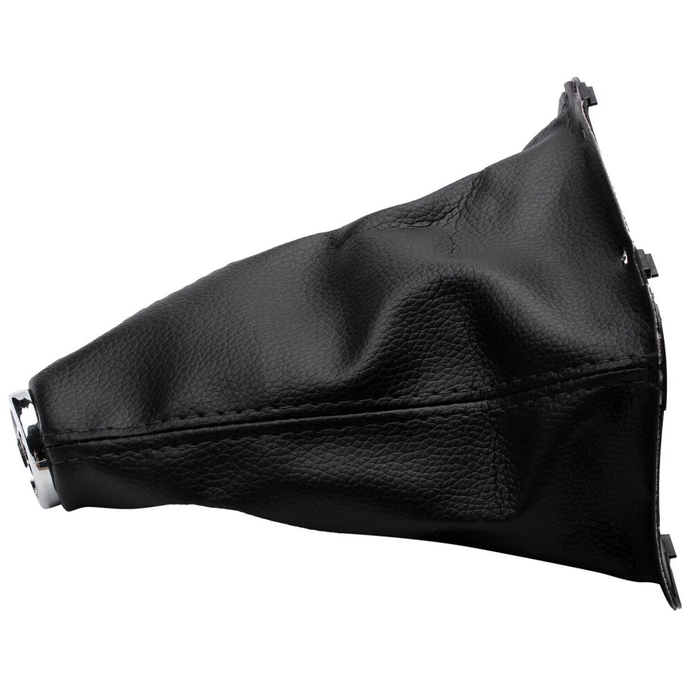 Car Pu Leather Shifting Gear Cover Shift Gear Gaitor For Avensis T25 Mk2 Ii 2003-2009 Black 4761978905617