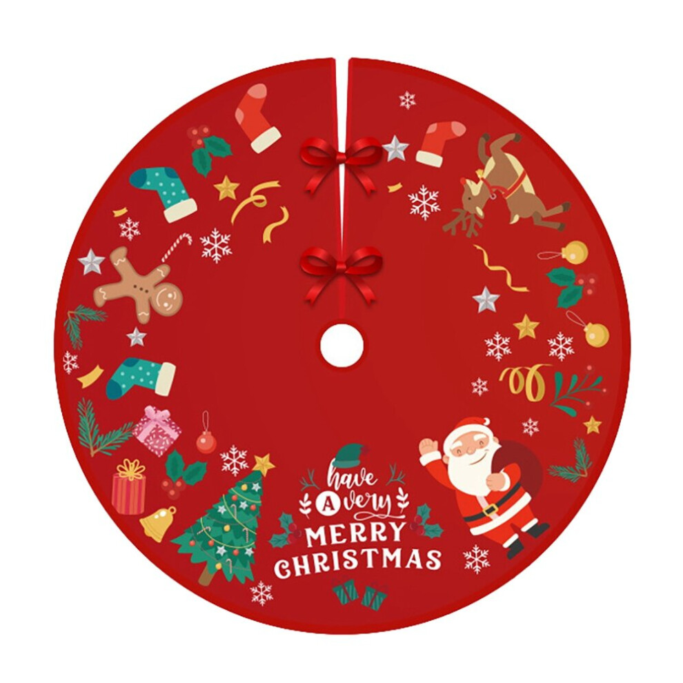 Skirt Carpet Floor Mat Outdoor Blanket Xmas Floor Mat Cover Home Party New Year Decoration, G-image-OPC-PBPQHG5-NEW