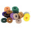 10Pcs/ Pack Cymbal Stand Felt Washer Pad Replacement Round Soft for Drum Set (Random Color ) 5