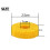 10Pcs/ Pack Cymbal Stand Felt Washer Pad Replacement Round Soft for Drum Set (Random Color ) 7