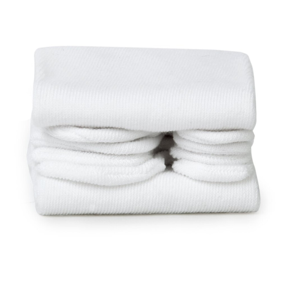 Tongs unisexes japonaises blanches en coton Tabi avec sabots Geta et bout fendu