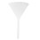 90 mm plastic Transparent funnel for kitchen / lab / garage / car fluids 1