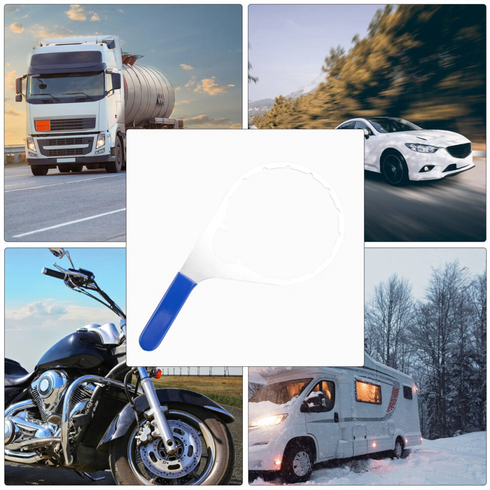 Fuel Filter Wrench 380134 382 Fuel Water Separator, 6 Inch Colar/Vent Cap Wrench For Trucks Kenworth 4761978956237