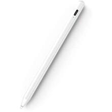 für Pencil 2 Kontaktstift Stylus für Pro 11 12.9 9.7 Air 3 Mini 5 Active Pencil No Delay Zeichenstift (Weiß)