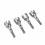 4Pcs Wheel Axles 1/18 RC Car Truck Spare Parts for A949/A959/A969/A979/K929 Toy Off-Road Car Accessories 4