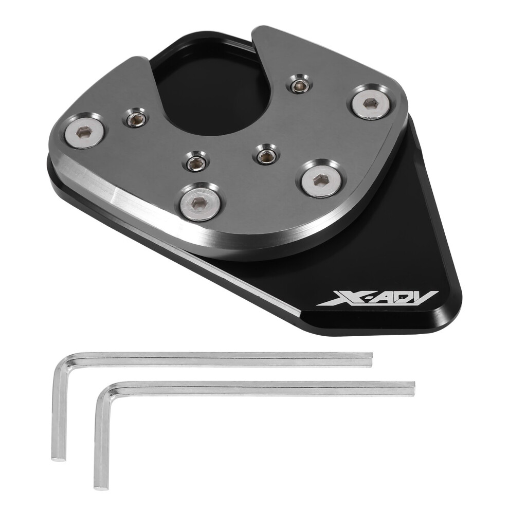 Motorcycle Side Stand Pad Kickstand Enlarger For Xadv X- 750 2017-2019 Titanium 4761978974385