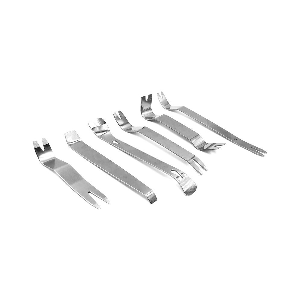 6Pcs Car Radio Door Clip Panel Trim Dash Audio Removal Pry Tools Moulding Kits 4761978943091