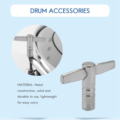 Drum Keys 4 Pack Drum Tuning Key with Continuous Motion Speed Key Percussion Instruments Parts for Drummers 2