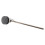 Drum Hammer with Felt Head for Bass Drum Pedals Beater Percussion Instrument Parts,Silver 6