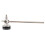 Drum Hammer with Felt Head for Bass Drum Pedals Beater Percussion Instrument Parts,Silver 1