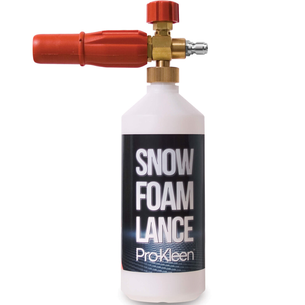 Pro-Kleen Snow Foam Lance 1/4" Quick Release Car Wash Foam Lance Pot