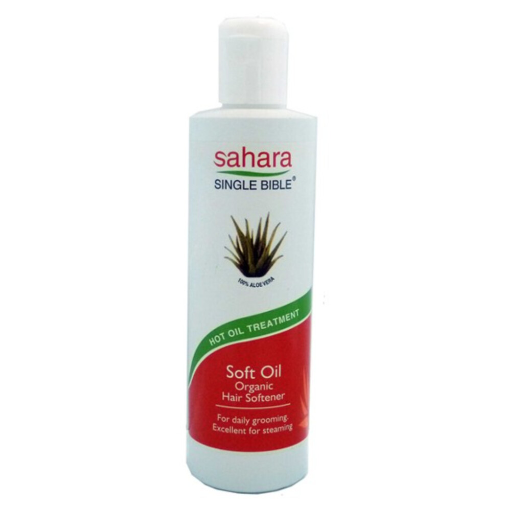 Sahara Soft Oil Organic Hair Softener - Hot Oil Treatment - 250ml
