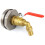 2 Inch Drum Faucet Brass Barrel Faucet with EPDM Gasket for 55 Gallon Drum 5