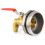 2 Inch Drum Faucet Brass Barrel Faucet with EPDM Gasket for 55 Gallon Drum 2
