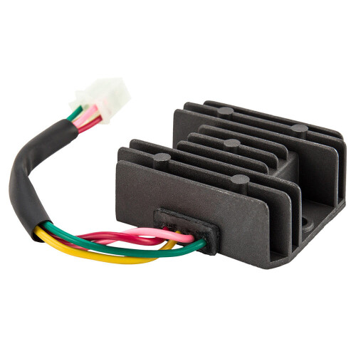 Universal 4 Wire Full Wave Black Motorcycle Regulator Rectifier 12V DC Bike 2