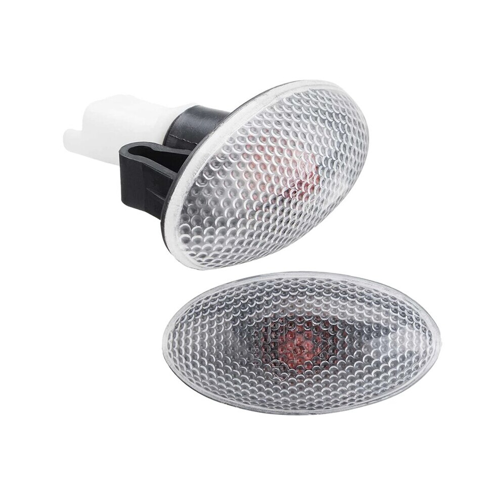 632574 2 X Turn Signal Side Marker Repeater Lamp Indicator For 206 407 607 Light 4761978931449