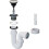 McAlpine McAlpine Fast Fix Basin Clicker Waste with P Trap 1 1/4" - BK2 Easy Clean 2
