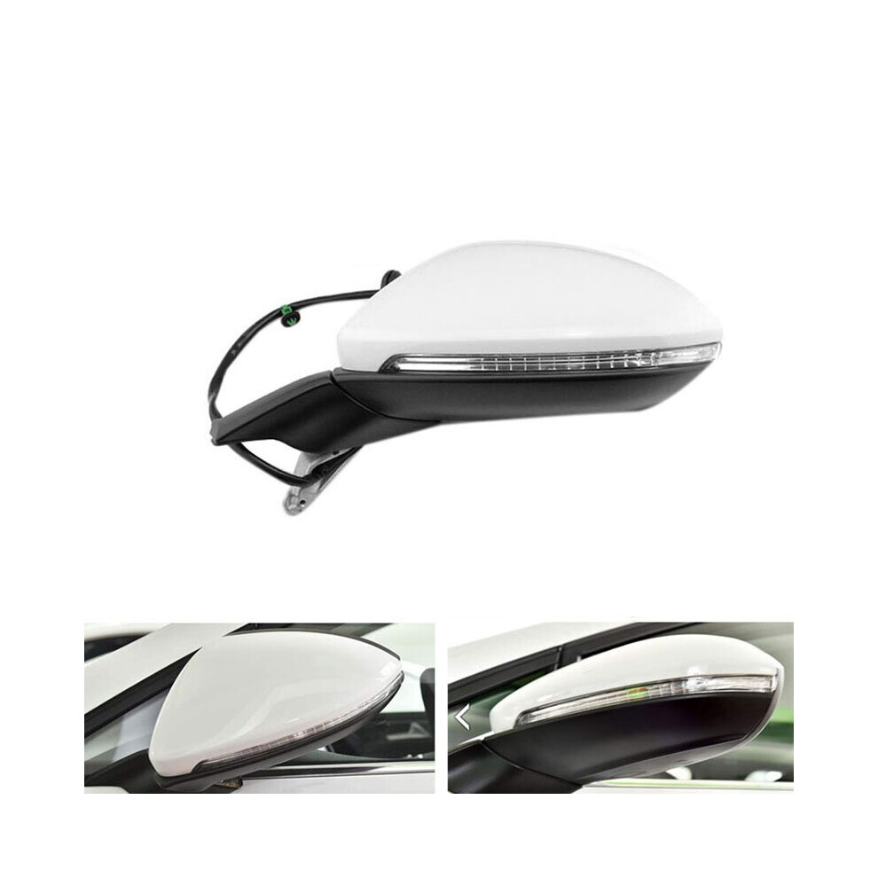 Car Electric Folding Rearview Mirror Assembly Heating Mirror With For Golf 7 Mk7 2014-2016 5Gg 857 507 A Left Light 4761883605527