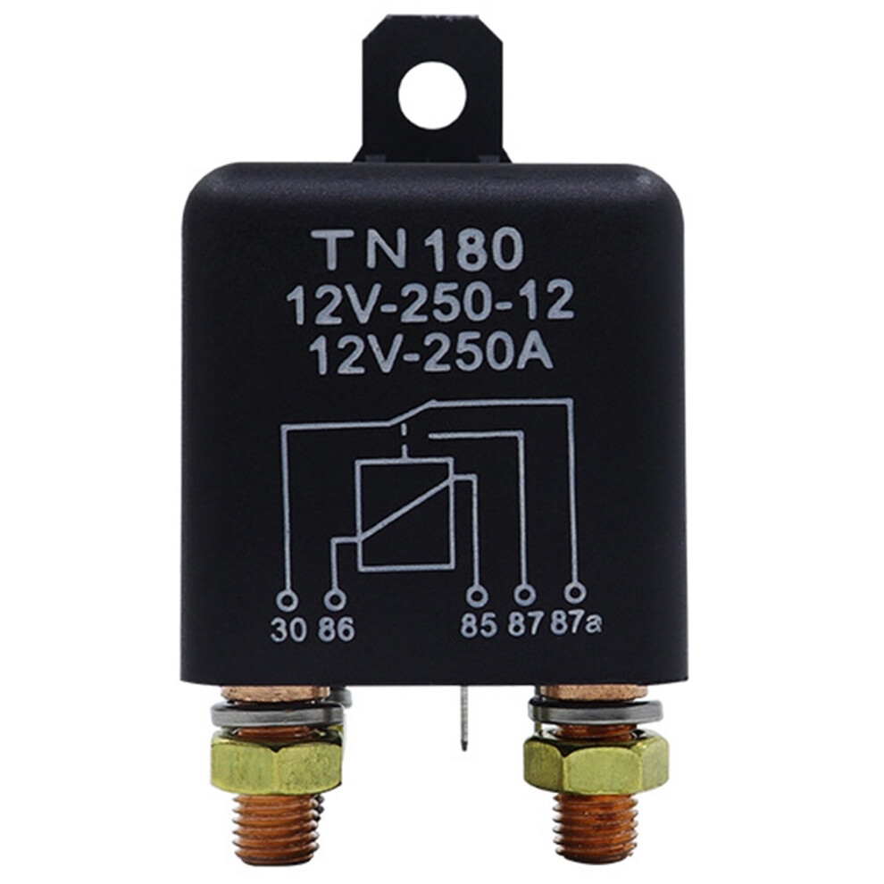 Car Relay 12V 24V 250A Continuous Type High Power Motorcycle Battery Control Switch Terminal Automotive Starter Relay 4761883616677