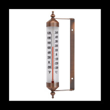10 Inches New Premium Steel Indoor/Outdoor Thermometer Wireless Decorative