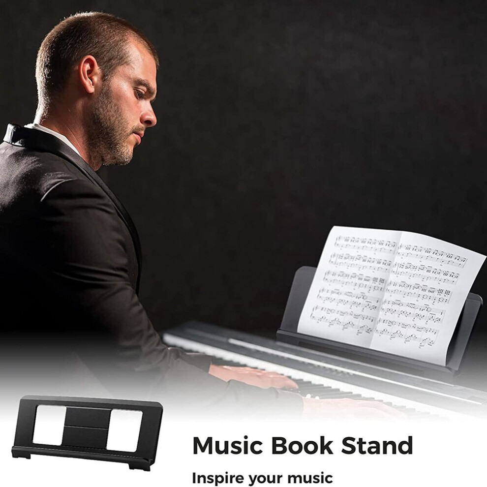 Sheet Music Stand Portable Desktop Book Stand Sheet Music Stand for Casio Roland Yamaha P35 P45 P48 P105 P115 P121 on OnBuy