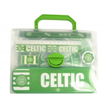 Celtic FC Wordmark Seven Piece Stationery Set Official Merchandise