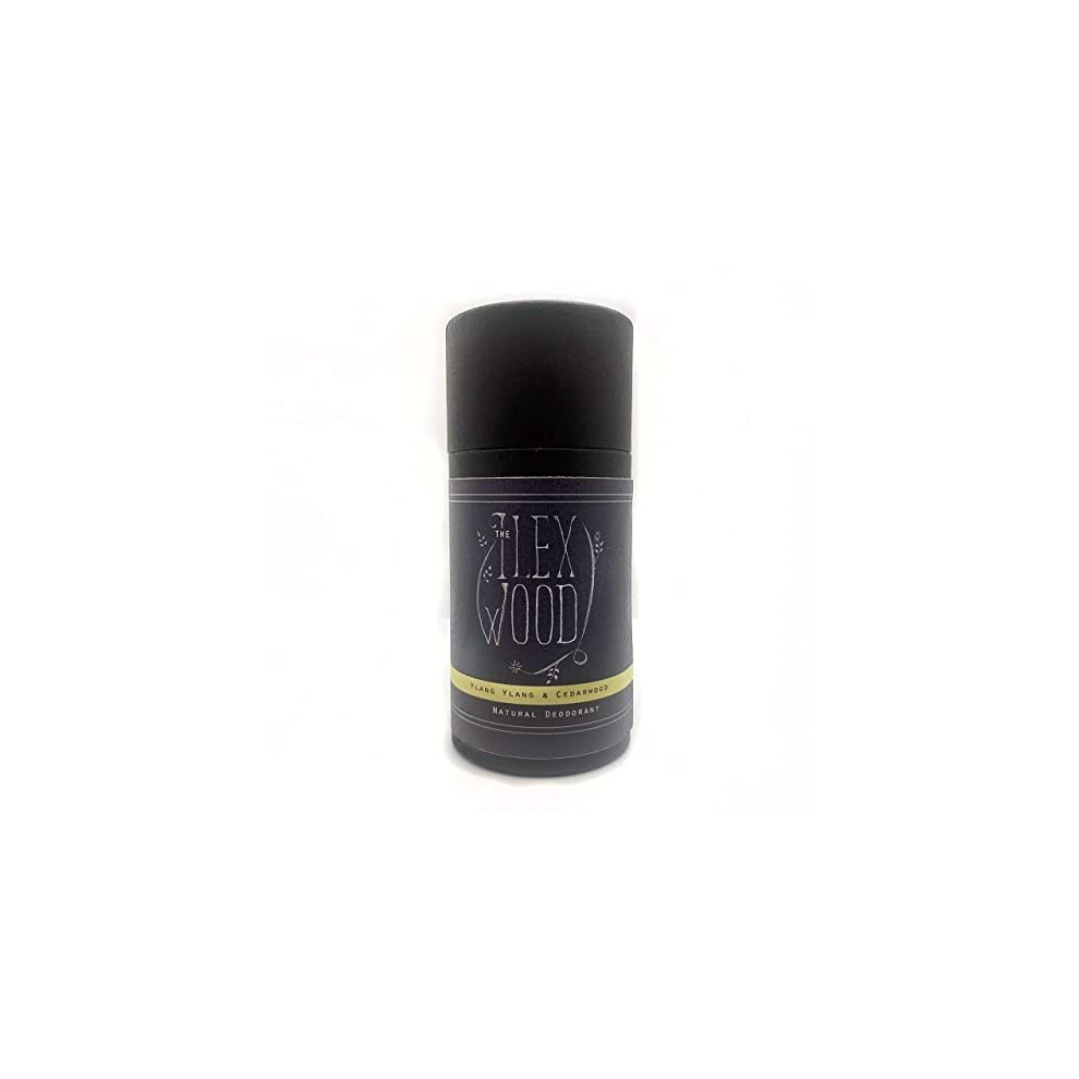 Ailex Ylang Ylang & Cedarwood Natural Deodorant - 70Ml. Natural Deodorant Stick, Vegan, Plastic Free, Eco Friendly, Cruelty Free For Women & Men,