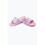(JNR05) Hype Kids Pink Tone On Tone Leopard Script Sliders 3