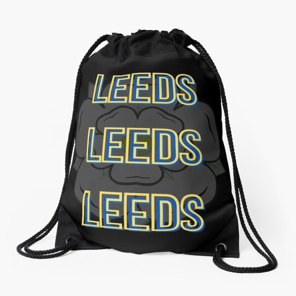 Drawstring Bag Leeds Leeds Leeds Sport Gym Shoe Backpack